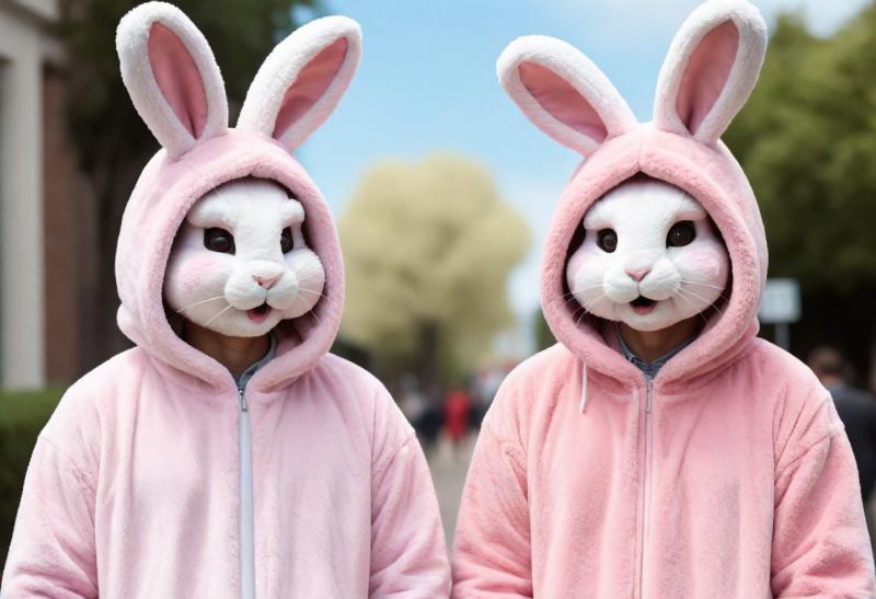 Måla om påsken med en kanindräkt: En guide till färgglada påskteman